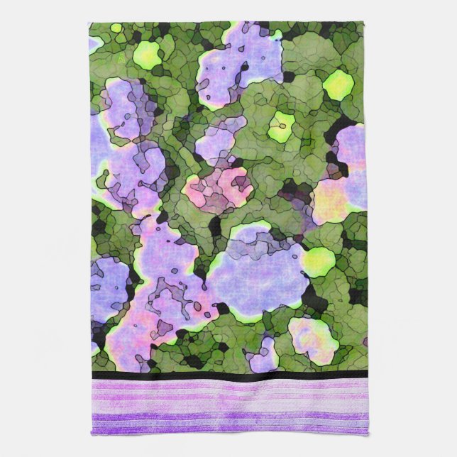 Paño De Cocina Batik Hydrangeas (Alt) (Vertical)