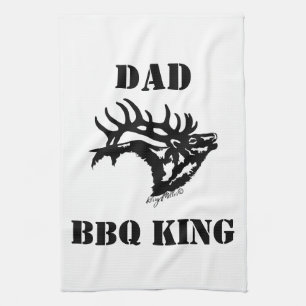 Paño De Cocina BBQ KING - Toro Elk