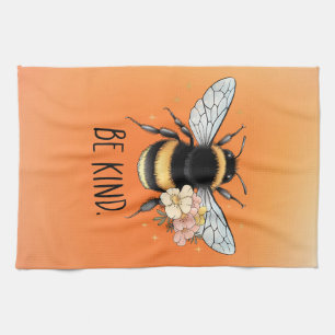 Paño De Cocina Be Kind Honey Bee Clipart-57650