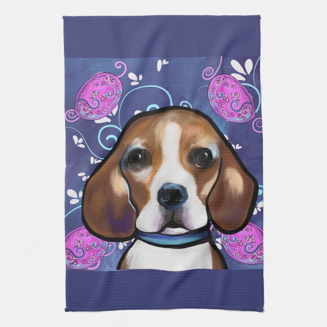 Paño De Cocina Beagle        (Vertical)