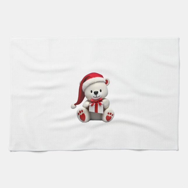 Paño De Cocina Bear Christmas Christmas (Horizontal)
