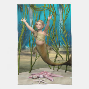 Paño De Cocina Bebé Mermaid