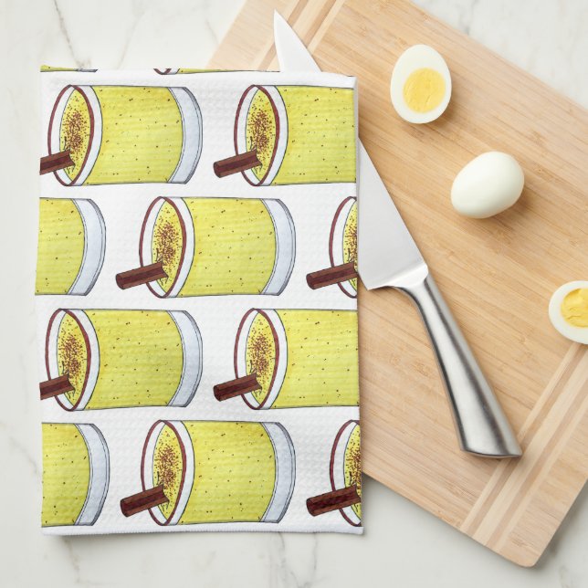 Paño De Cocina Beben Navidades puertorriqueñas de huevo de Coquit (Doblado Cuarto)