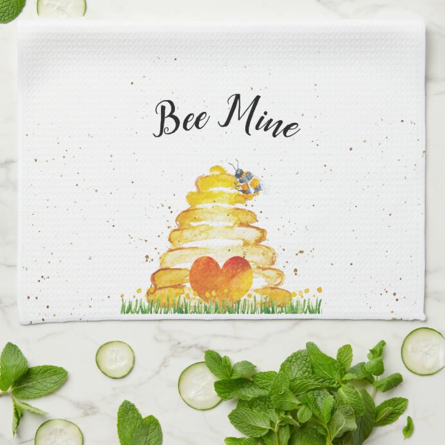 Paño De Cocina Bee Mine (Doblado)