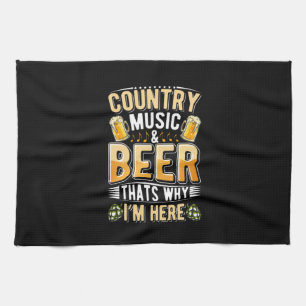 Paño De Cocina Beer Drinker Country Music Beer Drinking Birthday