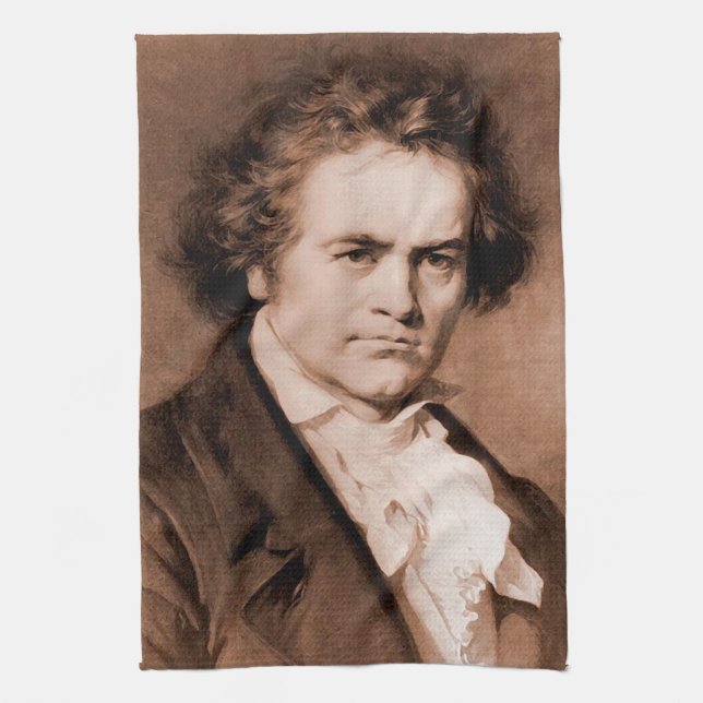Paño De Cocina Beethoven (Vertical)