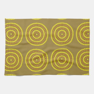 Paño De Cocina Beige aborigen