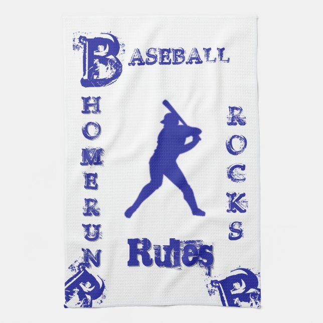 Paño De Cocina Béisbol (Vertical)