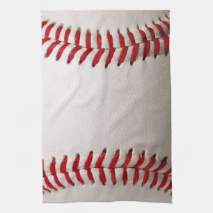 Paño De Cocina Béisbol Clásico y Costura Roja de Softbol