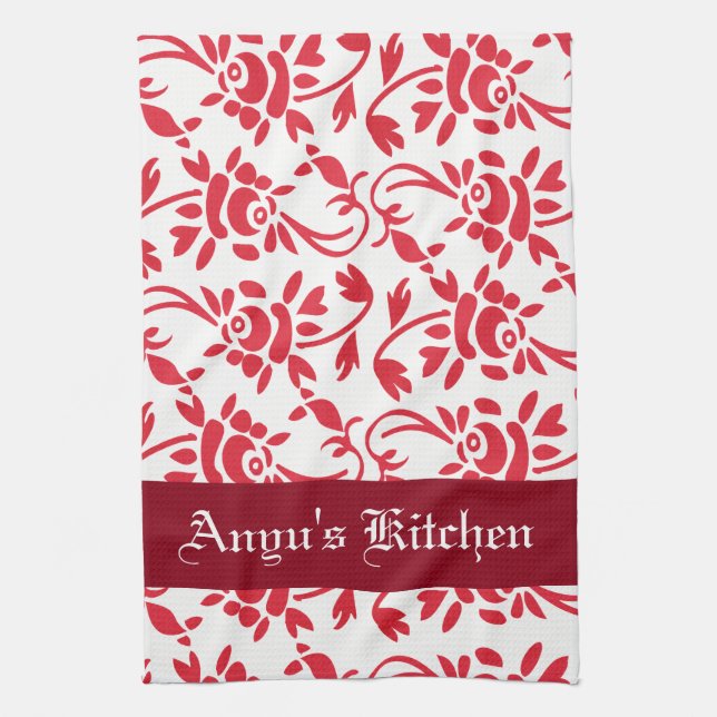 Paño De Cocina Bella arte húngaro personalizado (Vertical)