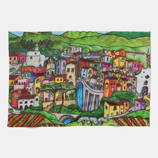 Paño De Cocina Bella Guardia (Horizontal)