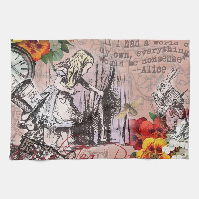 Paño De Cocina bellezas de arte de cáliz ilustracion (Horizontal)