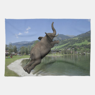 Paño De Cocina Belly Flop Elephant