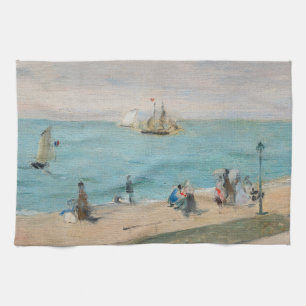 Paño De Cocina Berthe Morisot - En la playa, Les Petites-Dalles