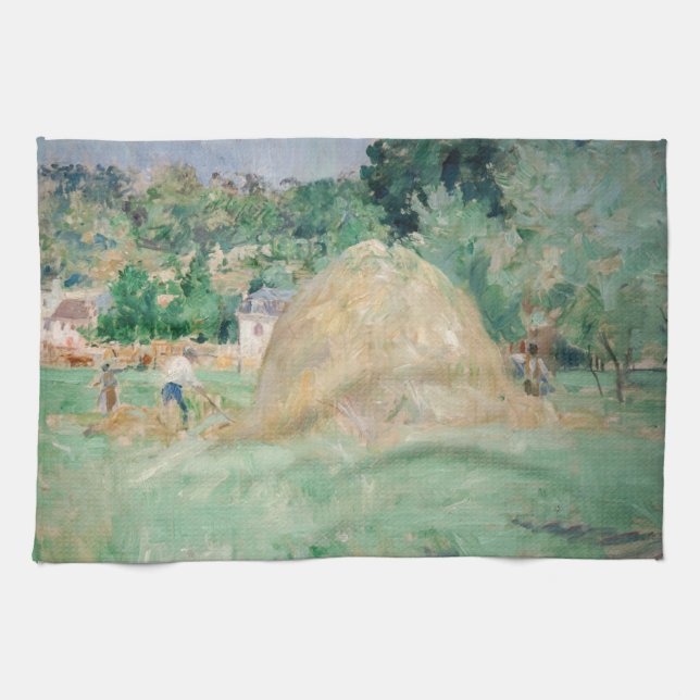 Paño De Cocina Berthe Morisot - Haystacks en Bougival (Horizontal)