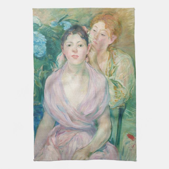 Paño De Cocina Berthe Morisot - La Horstensia / Las Dos Hermanas (Vertical)