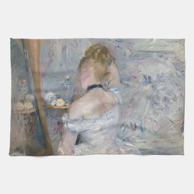 Paño De Cocina Berthe Morisot - Mujer en su retrete (Horizontal)