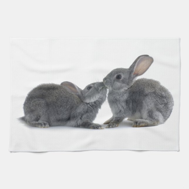 Paño De Cocina Beso del conejo (Horizontal)