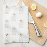 Paño De Cocina Bichon Coton Boloñés De Tulear Habanese Maltese<br><div class="desc">Me encanta este dulce patrón de un ilustracion de acuarela de perro de boloñesa havanés de bichón maltés porque es lo suficientemente clásico como para servir como neutral, ¡pero aparece como pieza independiente! ¡Es la adición perfecta a cualquier habitación familiar, guardería, oficina o incluso a la cueva masculina! Cuidate a...</div>
