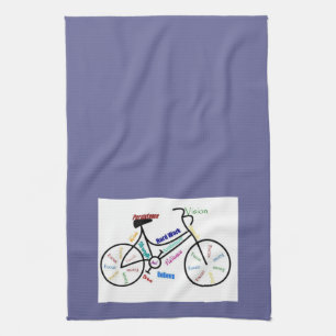 Paño De Cocina Bicicleta, bicicleta, ciclo, deporte, ciclismo, mo