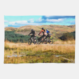 PAÑO DE COCINA BICICLETA DE MONTAÑA