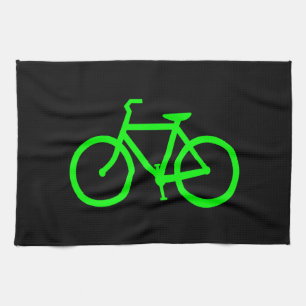 Paño De Cocina Bicicleta Verde Lima