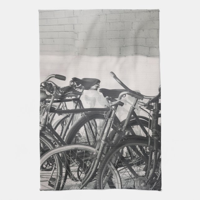 Paño De Cocina Bicicletas antiguas (Vertical)