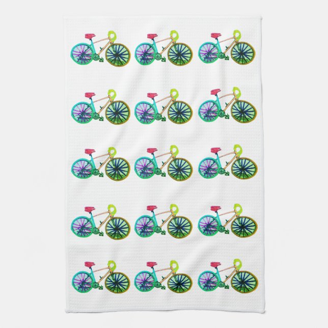 Paño De Cocina Bicicletas Ciclismo 4Brad (Vertical)