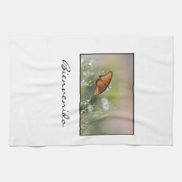 Paño De Cocina bienales (bienvenido) Reina mariposa