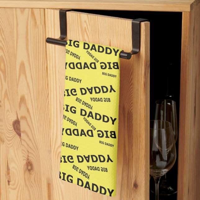 Paño De Cocina ¡Big Daddy!  (Pliegue de tercios)