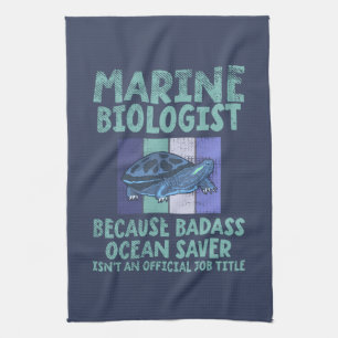 Paño De Cocina Biología marina