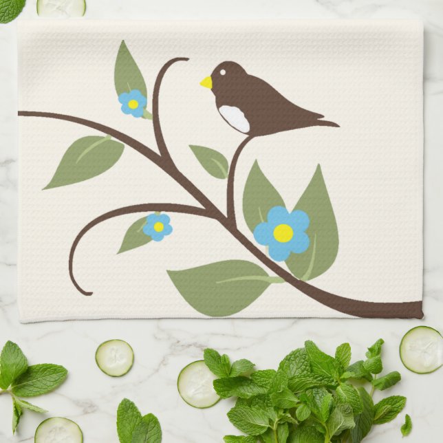 Paño De Cocina Bird (Doblado)