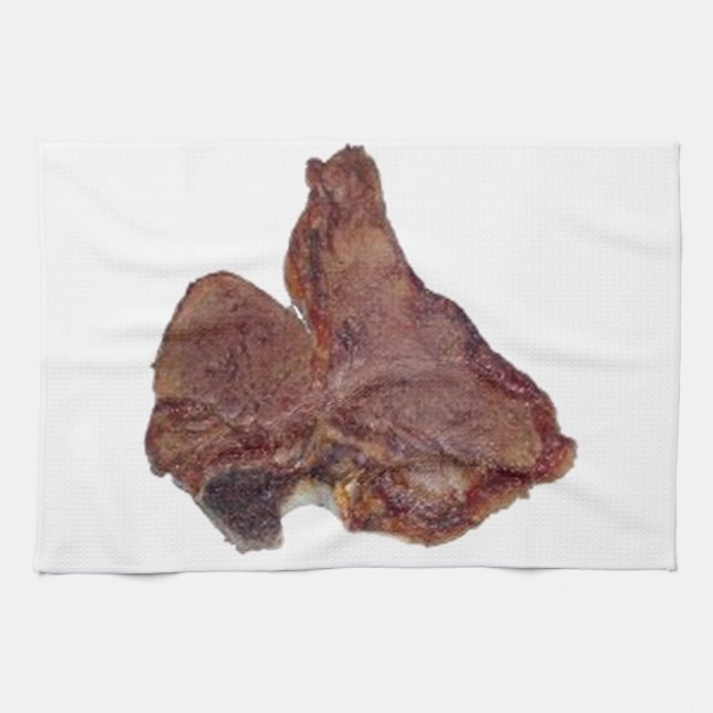 Paño De Cocina Bistec de T-bone (Horizontal)