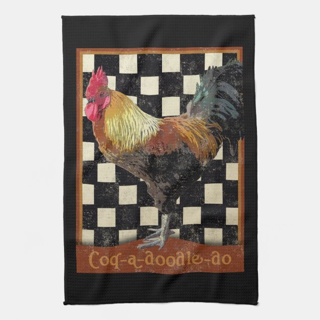 Paño De Cocina Bisto Rooster (Vertical)