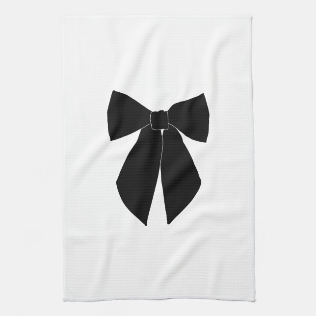 Paño De Cocina Black Bow (Vertical)