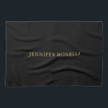 Paño De Cocina Black Gold Colors Profesional Trendy Modern Plain<br><div class="desc">Diseños modernos y sencillos Minimalistas. Todas son sencillas,  modernas y atractivas.</div>