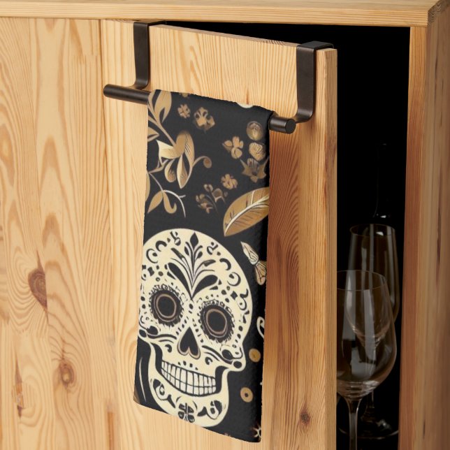 Paño De Cocina Black Mexican (Pliegue de tercios)