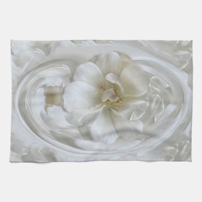 Paño De Cocina Blanco marfil (Horizontal)