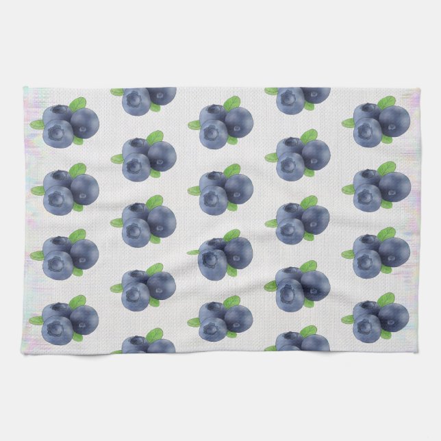 Paño De Cocina Blaubeeren Geschirrtuch (Horizontal)