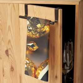 Paño De Cocina ¡Blink! Hermosas joyas de caos en oro