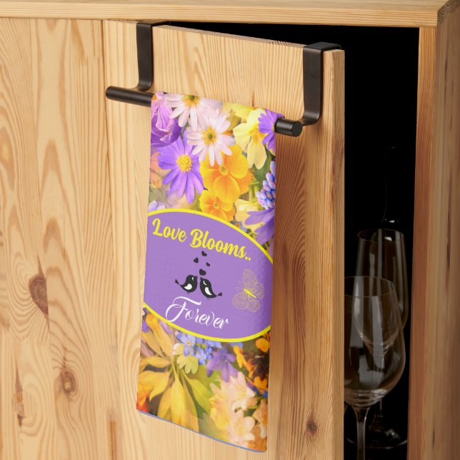 Paño De Cocina Blogs de amor (Pliegue de tercios)