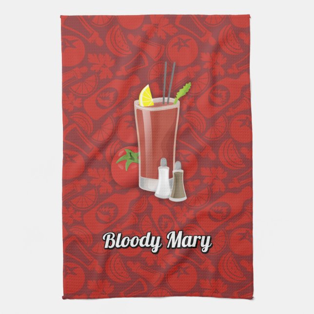 Paño De Cocina Bloody Mary (Vertical)