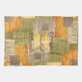 Paño De Cocina Bloques de color de caída gratos