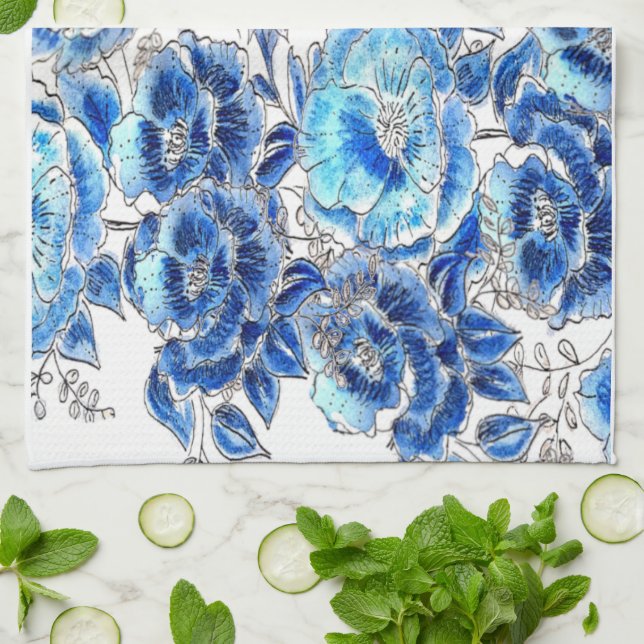 Paño de cocina Blue (Doblado)