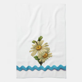 Paño De Cocina Blue Daisy