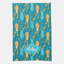 Paño De Cocina Blue Hawaii and Tropical Itch