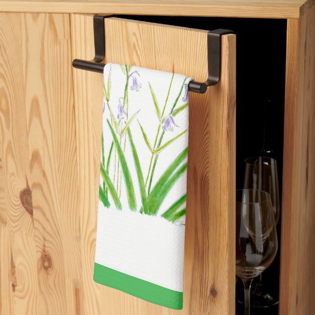 Paño De Cocina Bluebells and Stitchwort tea towel (Pliegue de tercios)