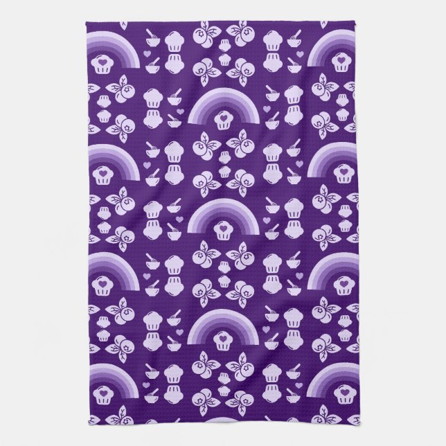 Paño De Cocina Blueberry Muffin Baker (Vertical)