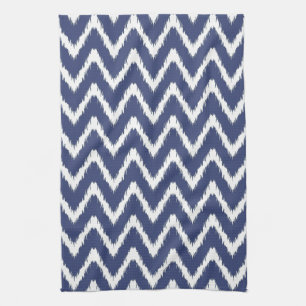 Paño De Cocina Blueberry Southern Cottage Chevrons
