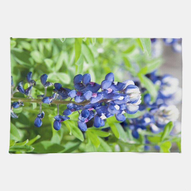 Paño De Cocina Bluebonnets (Horizontal)